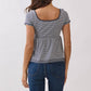 Stripe Babydoll Top