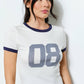 08 Number Tee