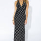 Polka Dot Halter Dress