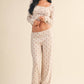 Teddy Bear Print Top