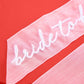 Bride To Be Embroidered Bow