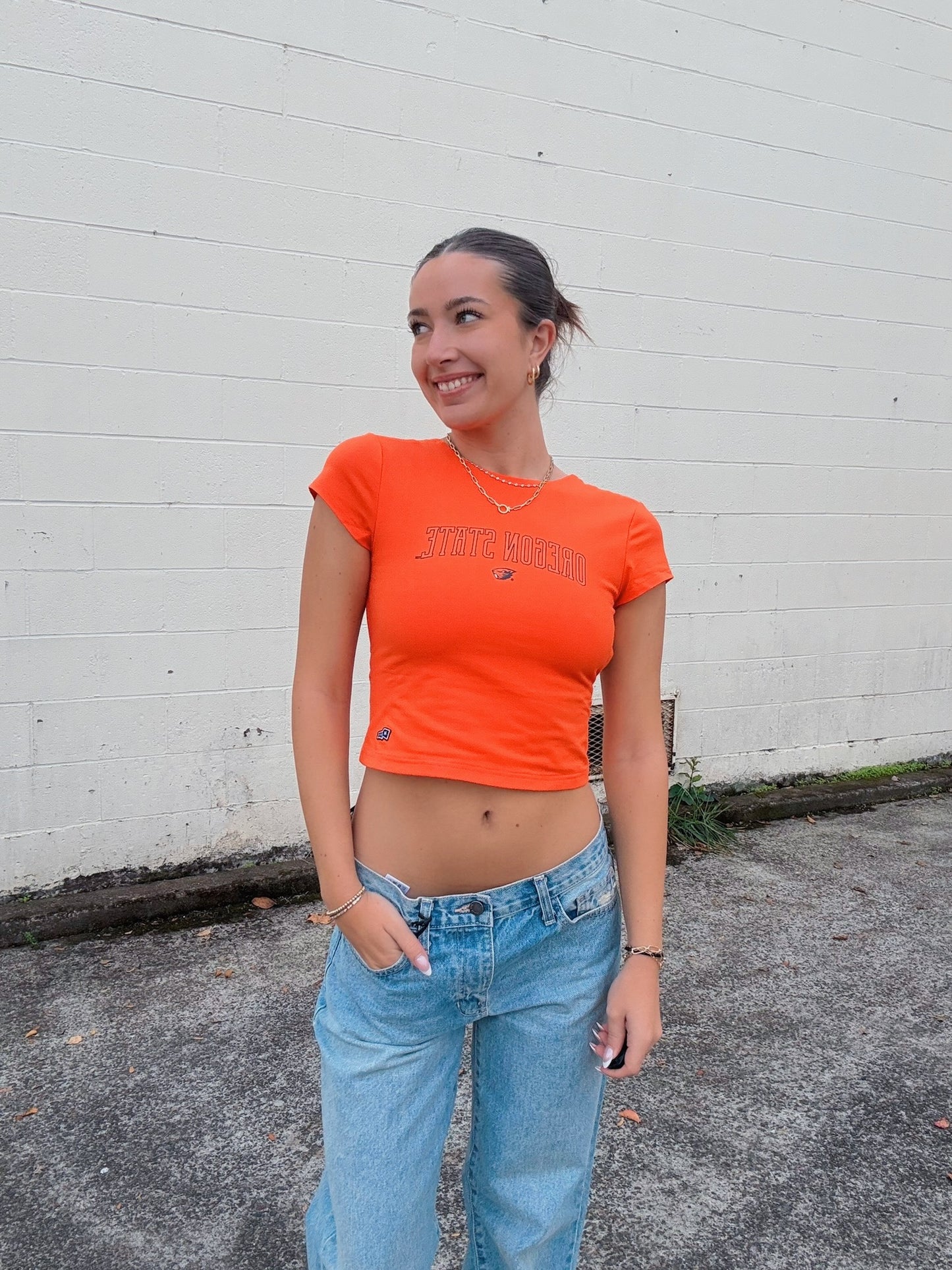 Oregon State Backless Top