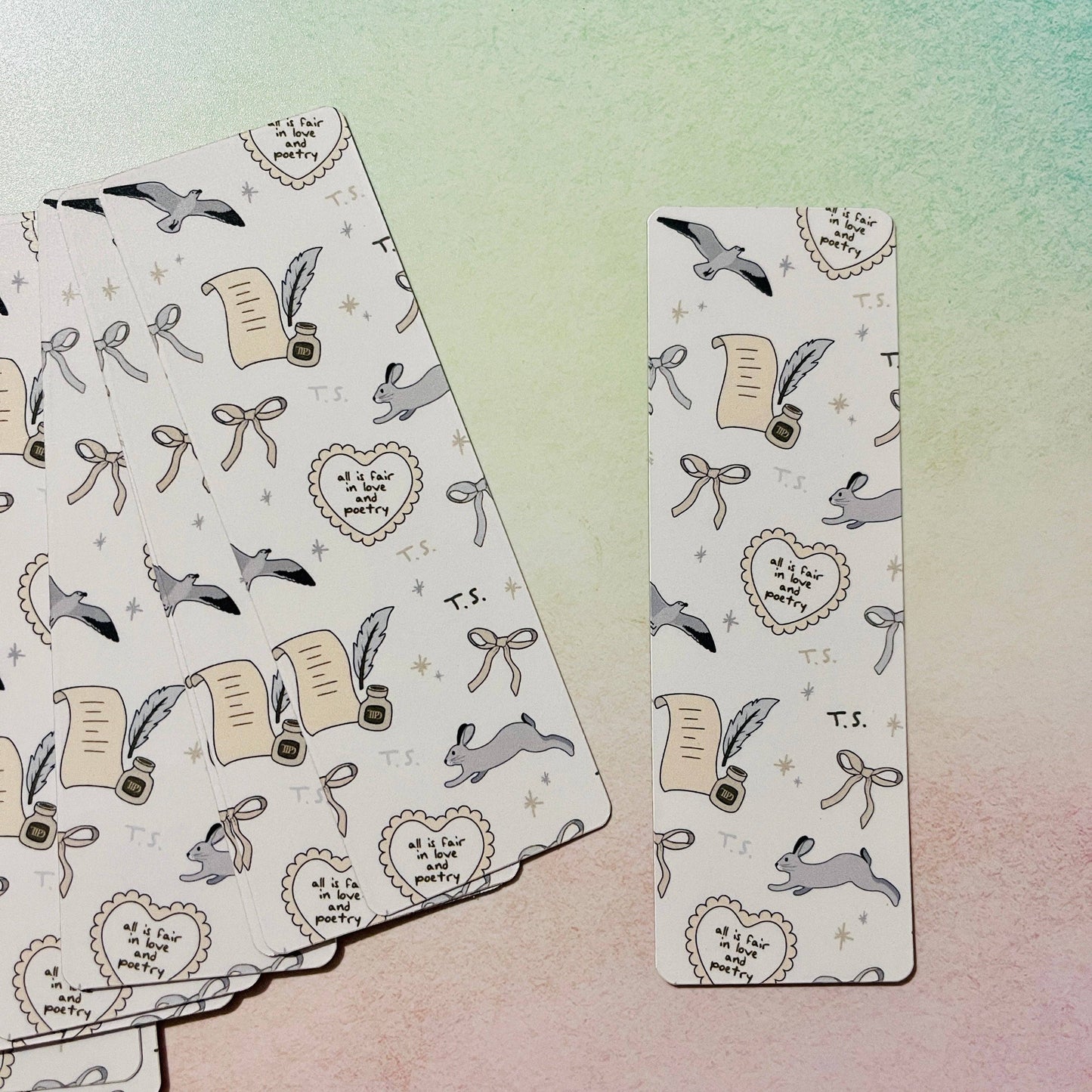 Love & Poetry Bookmark