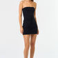 Black Seashell Mini Dress