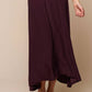 Golden Buckle Maxi Skirt