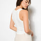 Flower Embroidery Tank