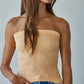 Knit Modal Nylon Spandex Seamless Jacquard Tube Top