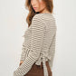 ZORA STRIPED TOP