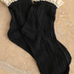 Pointelle Lace Trim Socks