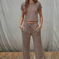 Striped Flare Pants