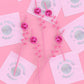 Pink Disco Straws, Groovy Bachelorette, 70s Birthday Party