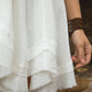 Amber Frayed Hemline Baby Doll Dress