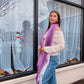 Purple Blanket Scarf
