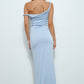 Twist Off The Shoulder Maxi Dress