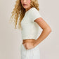 Short Sleeve Teddy Bear Top