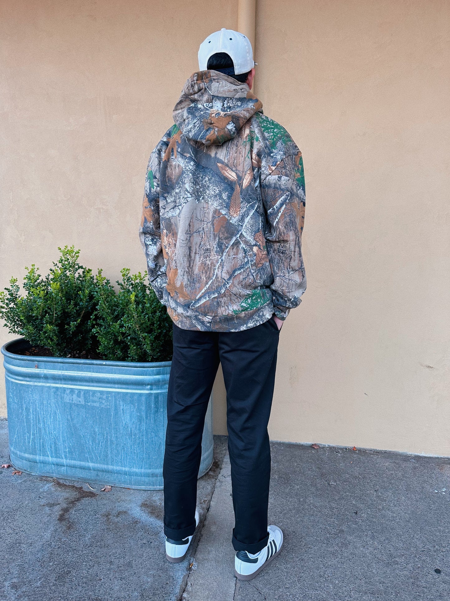 Regular Fit Camo Hoodie