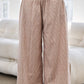 Striped Wide Leg Smocked Pants