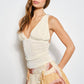 Plunge Neck Top