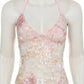 Sequin Halter Camisole