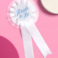 Bride Prize Ribbon | white, blue, bridal, glam