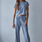 Striped Flare Pants
