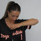 Black OSU #1 Baseball Jersey