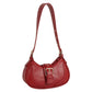 Buckle Crescent Shoulder Bag