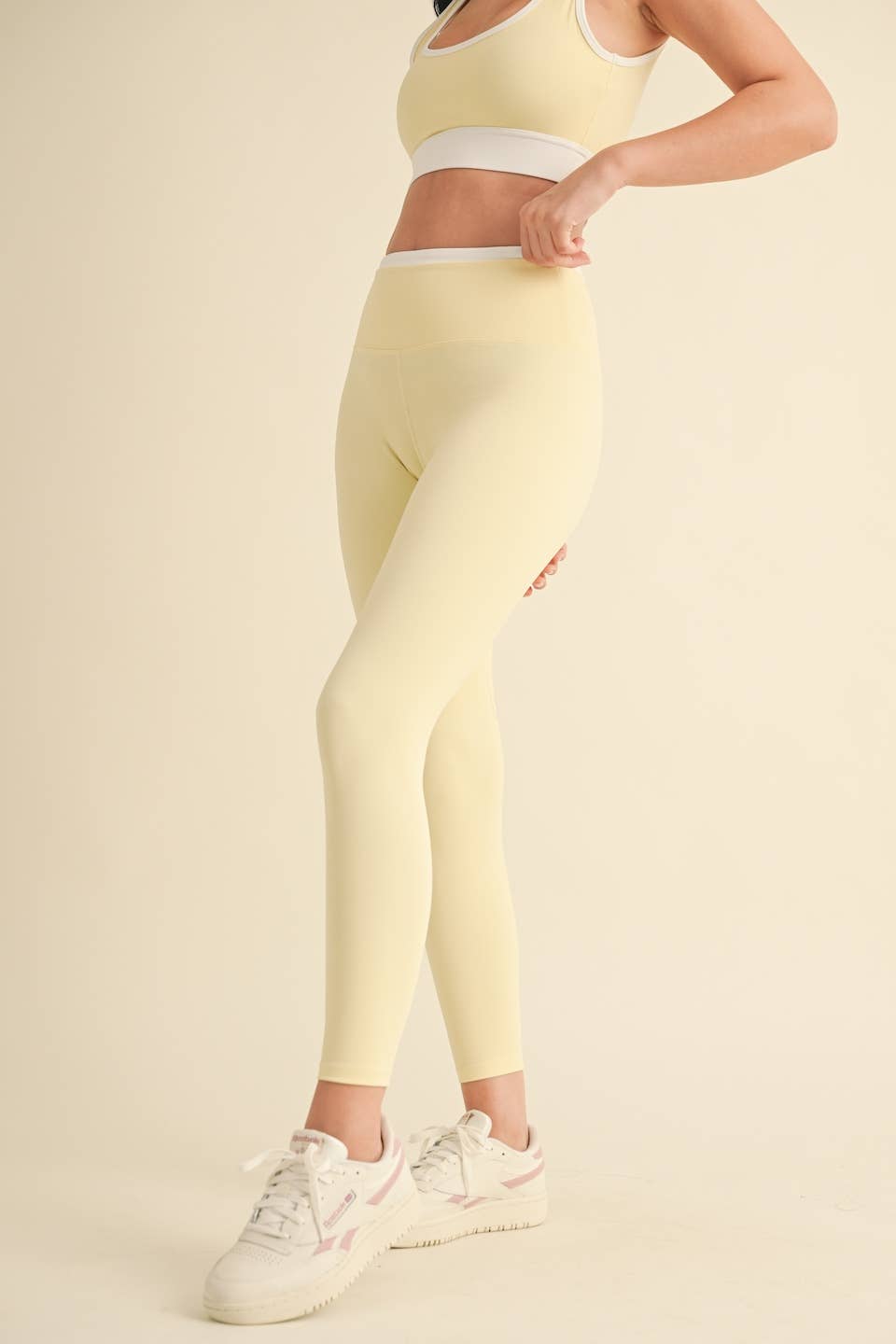 Contrast Binding Legging