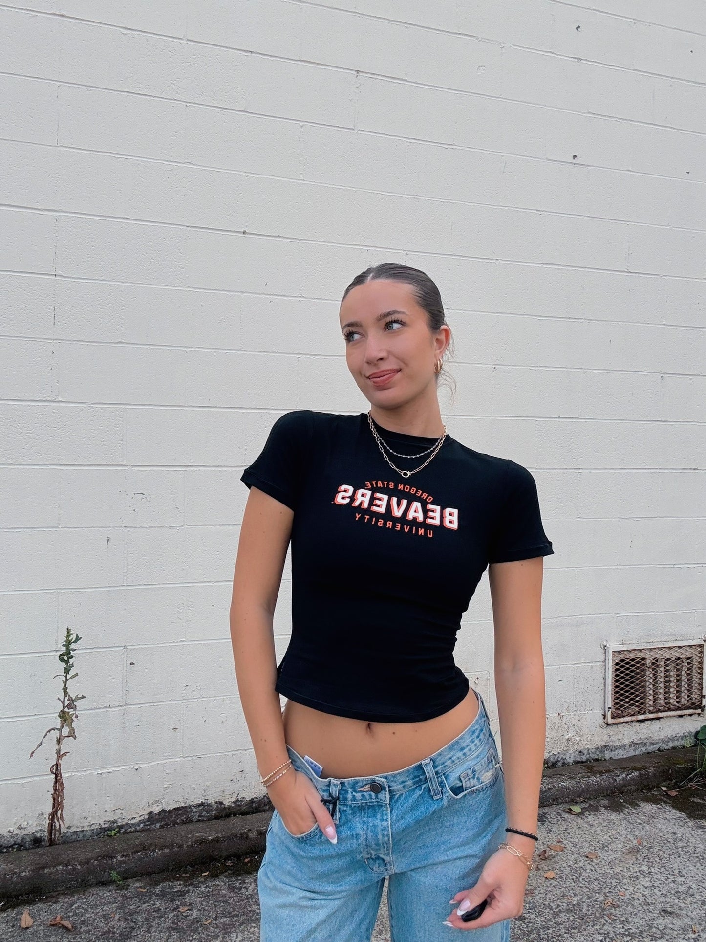 OSU Beavers Tee Black