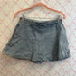 Wrap Denim Skort