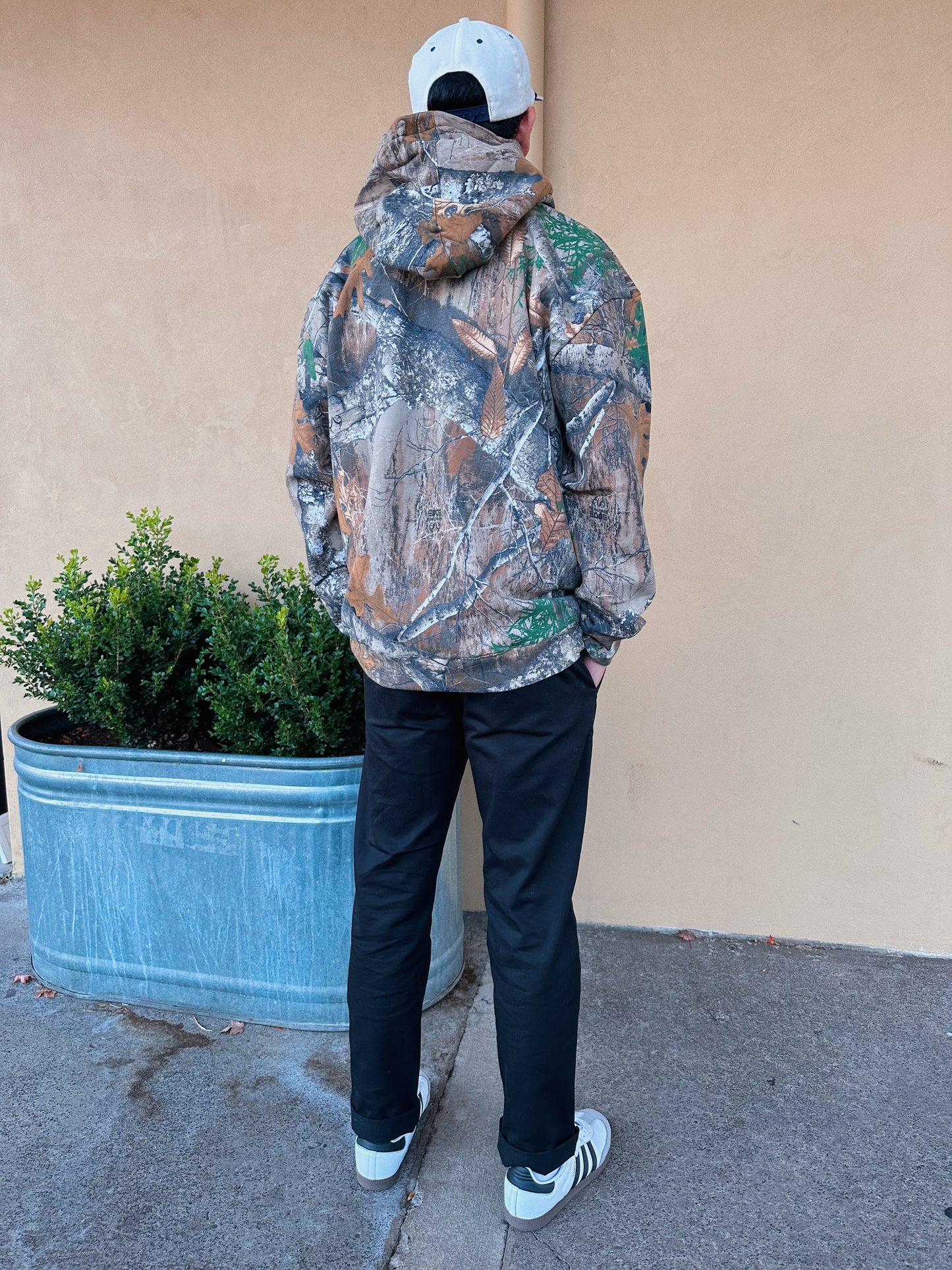 Regular Fit Camo Hoodie