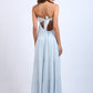 Strapless Open Back Dress