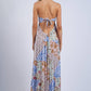 Multi-Colored Floral Dress
