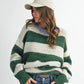 Oversized Striped Sweater