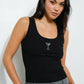 Martini Embroidered Tank