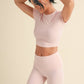 Soft Knit Jersey Crewneck Tee