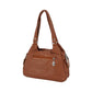 Intricate Faux Leather Shoulder Bag