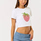 Strawberry Patchwork Relax Fit Tee