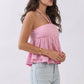Stripe Halter Top