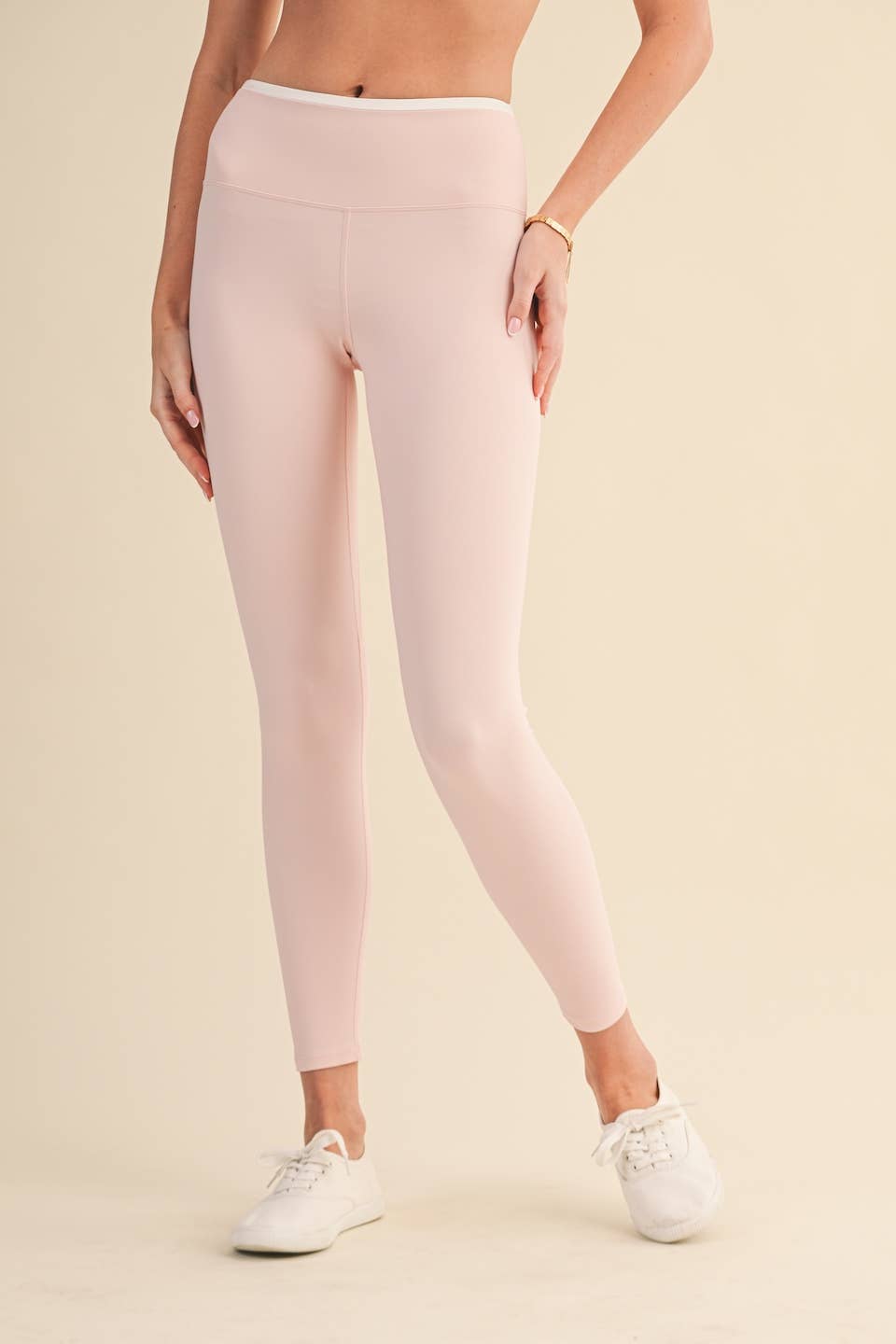 Contrast Binding Legging