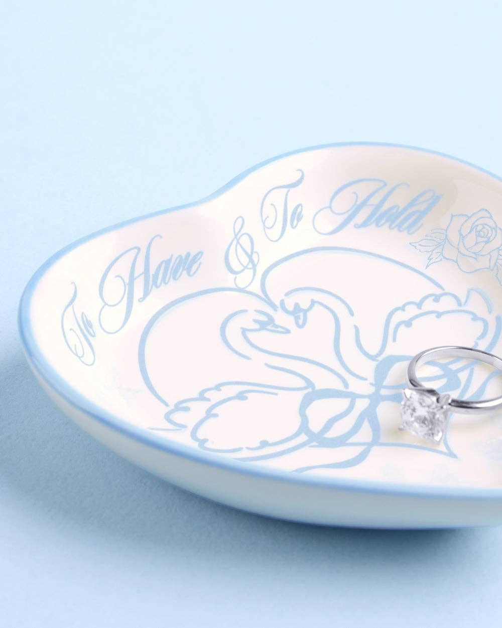 To Have & To Hold Ring Tray | something blue bride