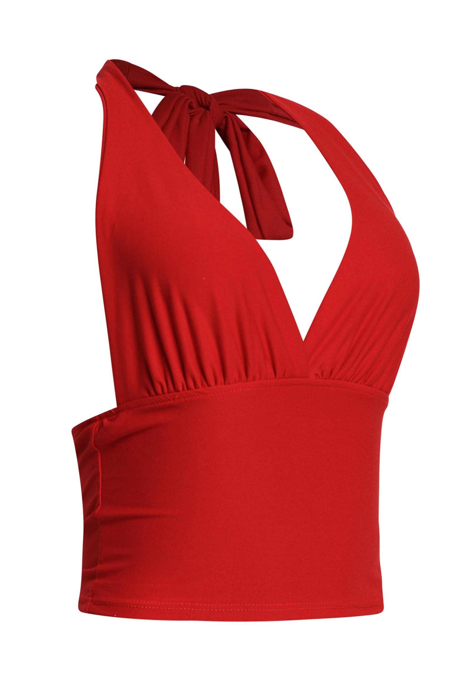 Halter Tie-Back Top