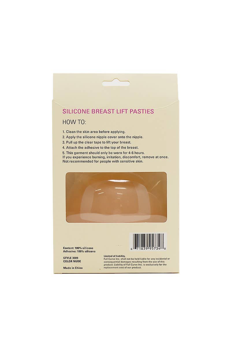 Silicone Breast Lift Pasties Nude