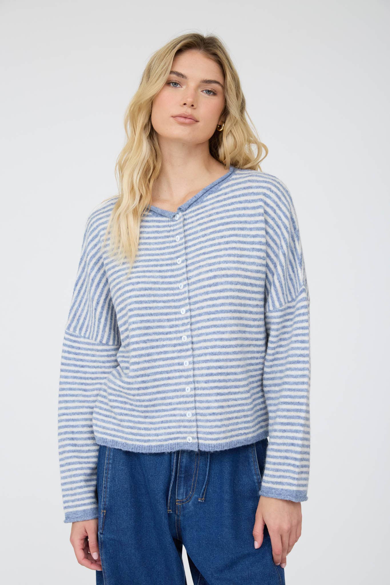 Sadie Striped Cardigan