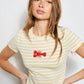 Lobster Beaded Tee