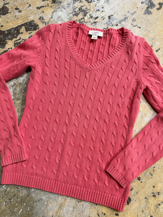 LL Loft Cable Knit