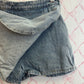 Wrap Denim Skort