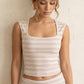 Candy Stripe Mini Shorts