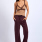 Knit Straight Leg Pants