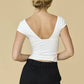 Slim Fit V-neck Top